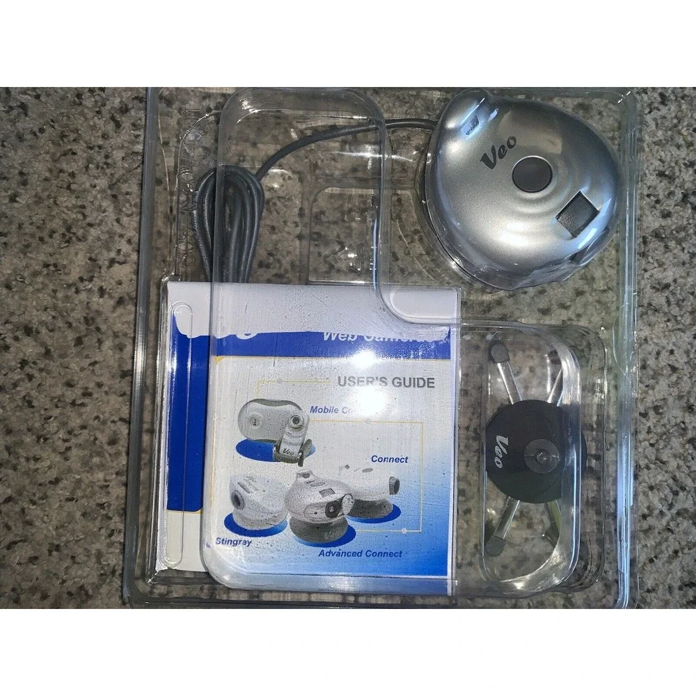 Vintage 1990's Veo Connect Web Camera-Webcam - New In Open Box -Easy Set Up
